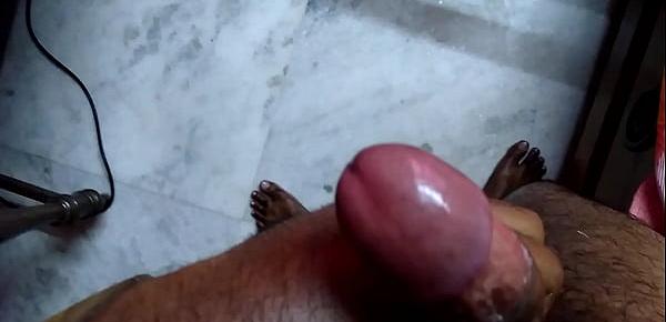  Tamil guy stroking his dick